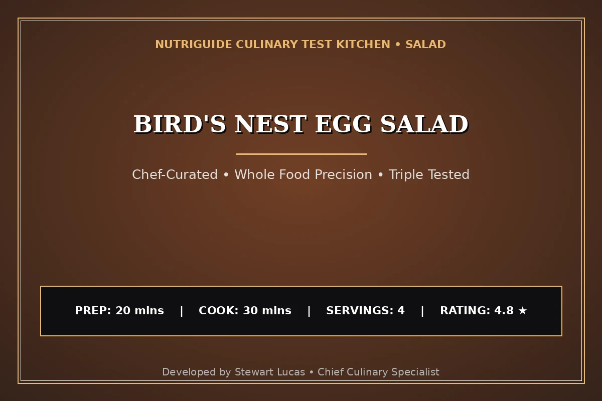 Bird'S Nest Egg Salad