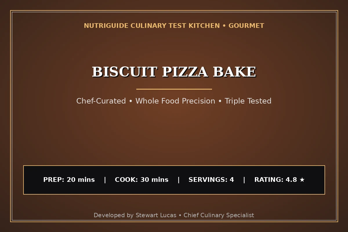 Biscuit Pizza Bake