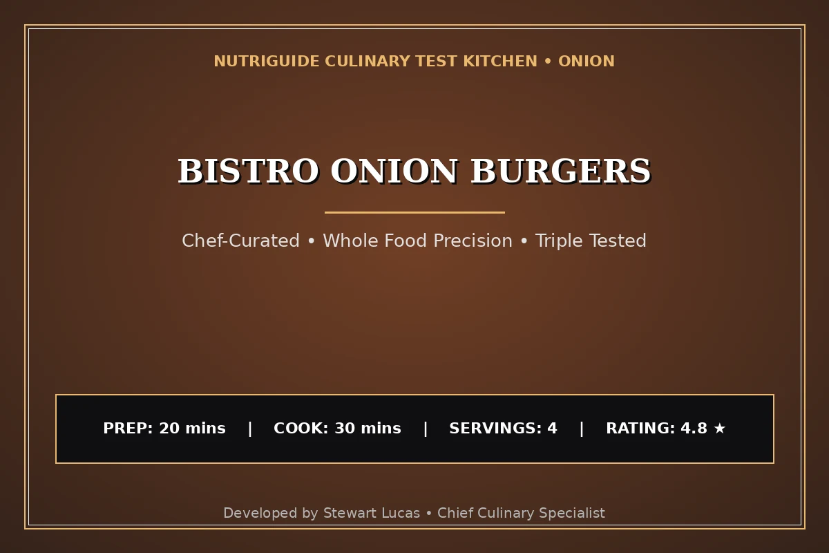 Bistro Onion Burgers