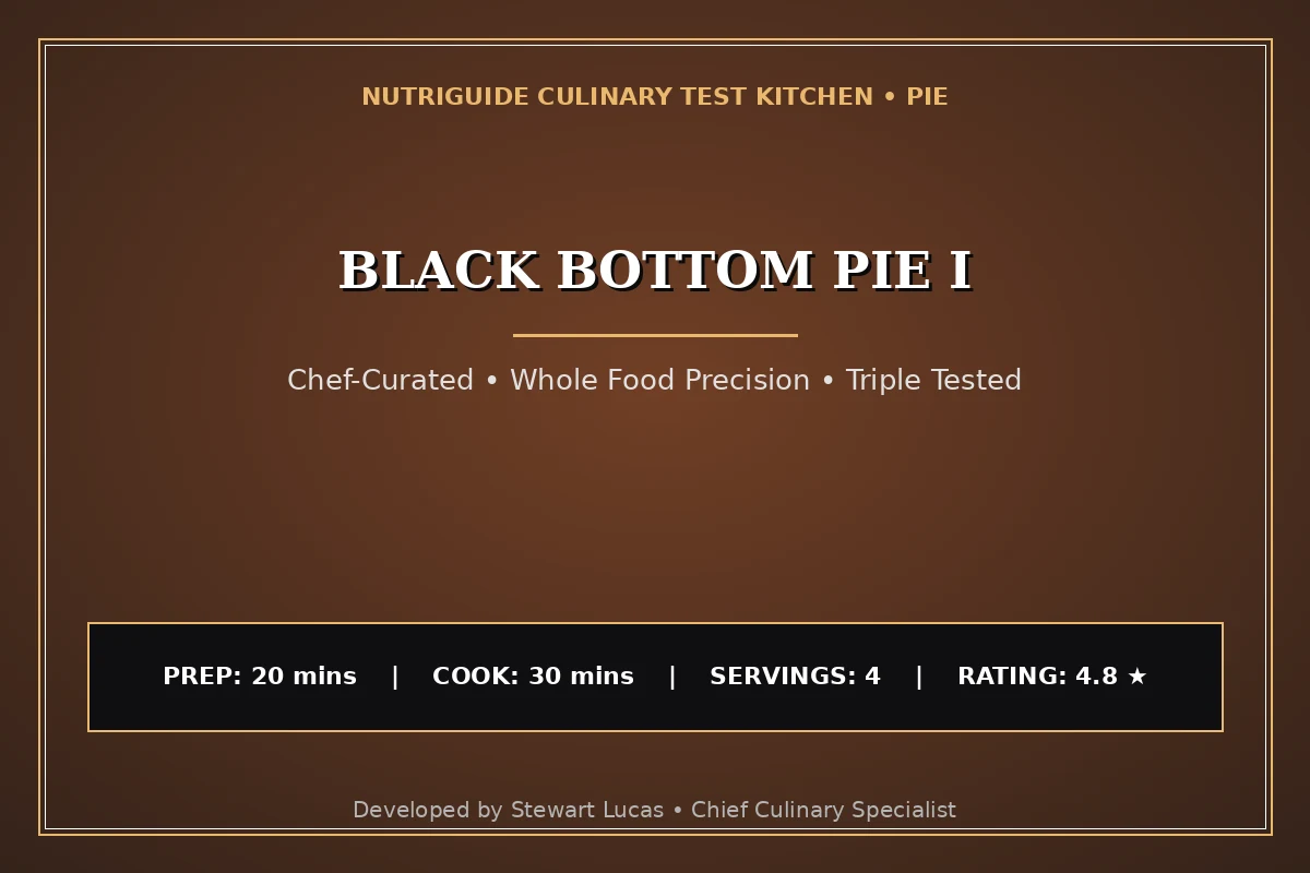 Black Bottom Pie I