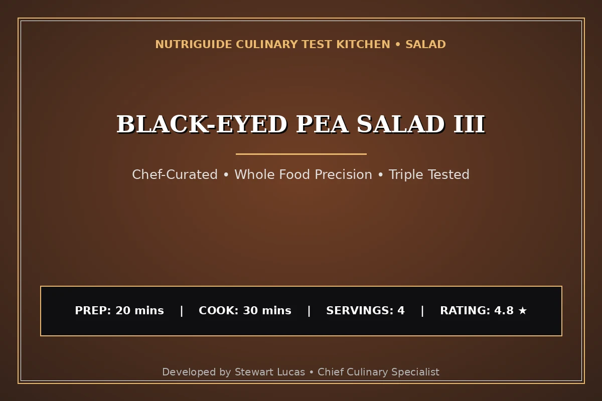 Black-Eyed Pea Salad Iii