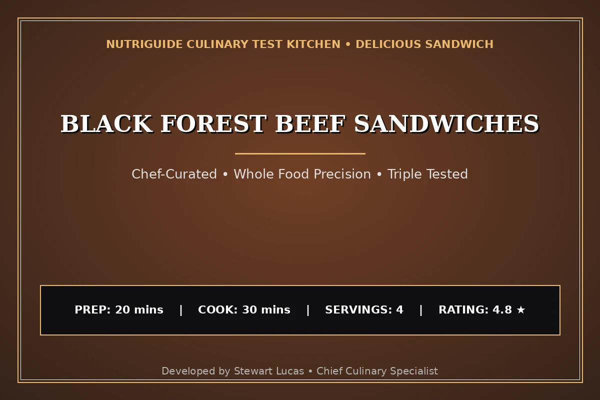 Black Forest Beef Sandwiches