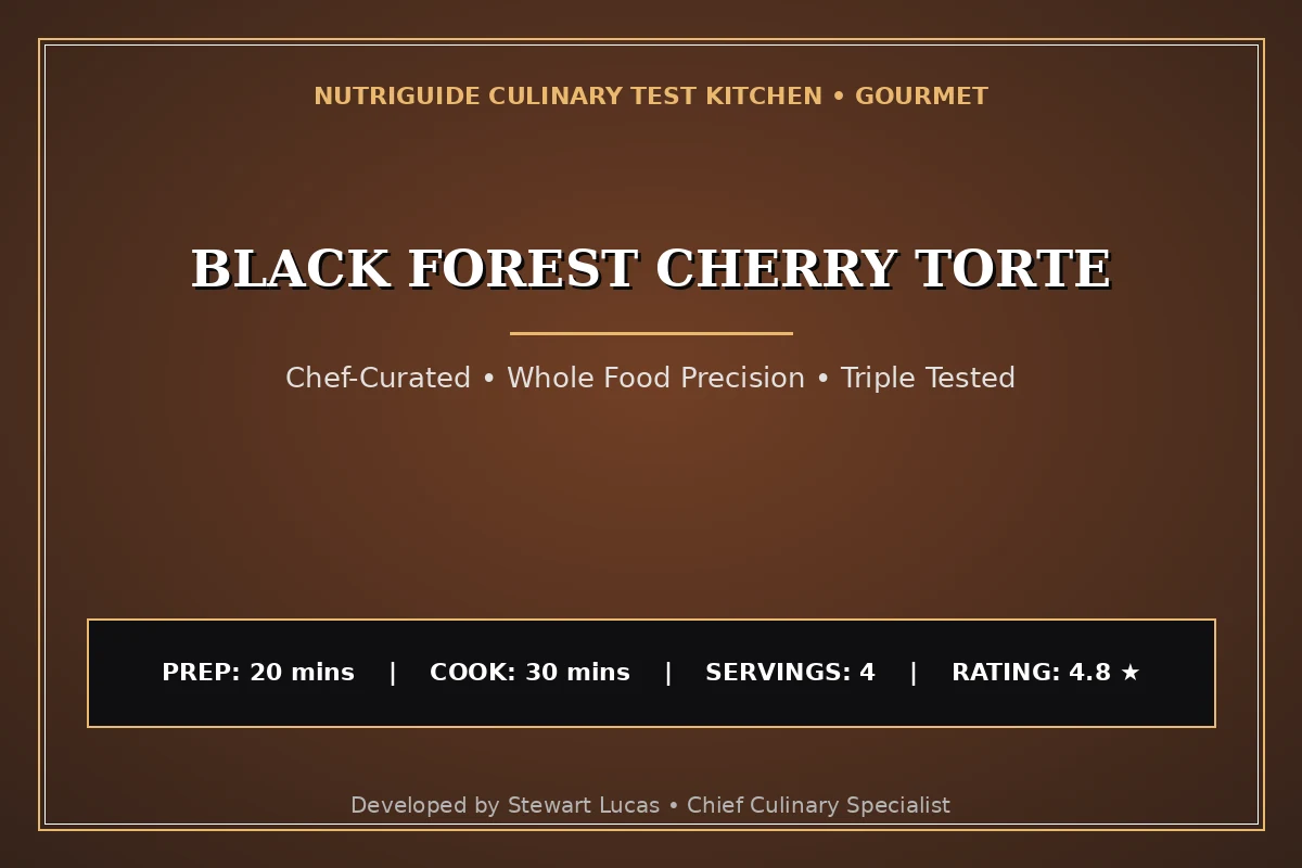 Black Forest Cherry Torte
