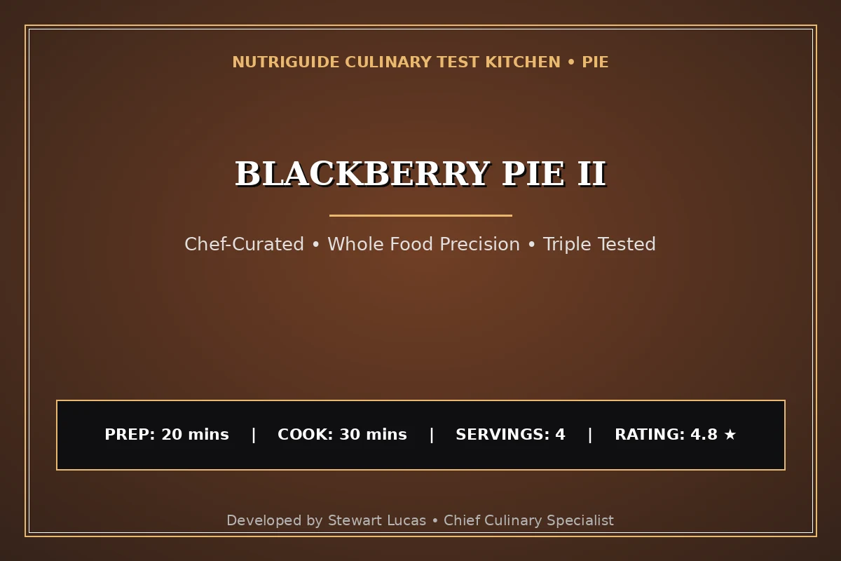 Blackberry Pie Ii