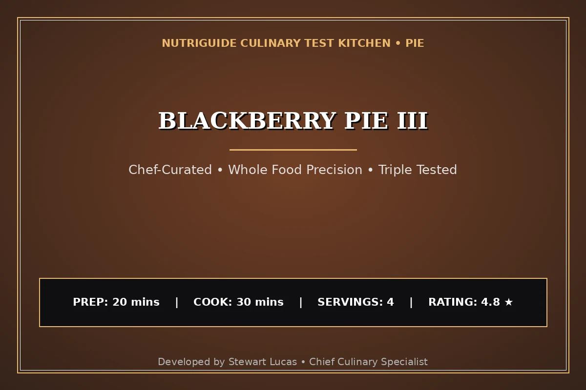 Blackberry Pie Iii