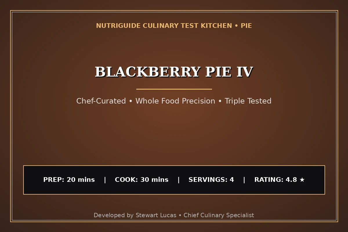 Blackberry Pie Iv