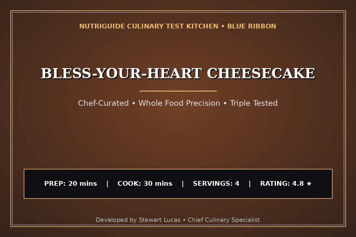Bless-Your-Heart Cheesecake