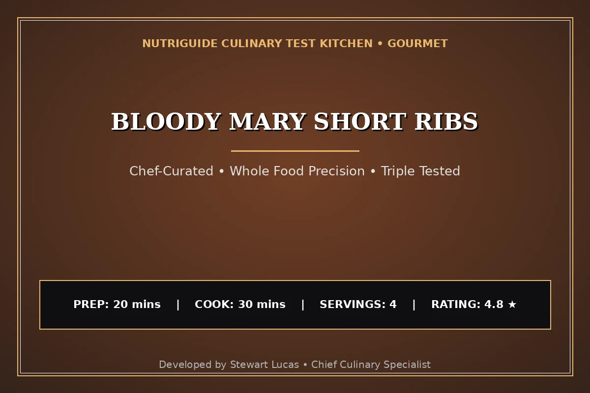 Bloody Mary Short Ribs