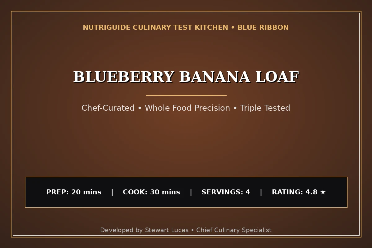 Blueberry Banana Loaf