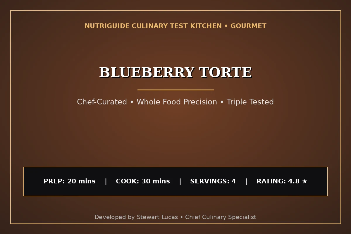 Blueberry Torte
