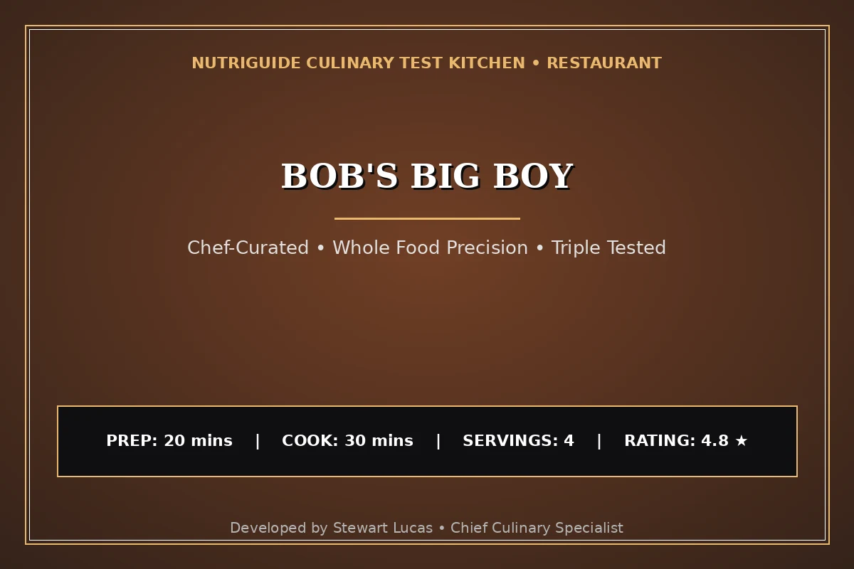 Bob'S Big Boy