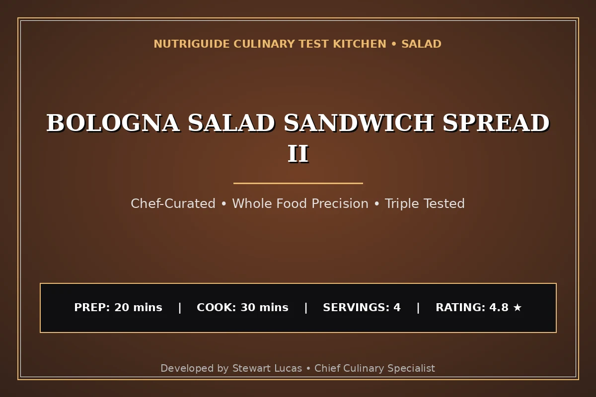 Bologna Salad Sandwich Spread Ii