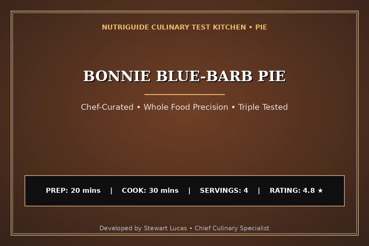 Bonnie Blue-Barb Pie