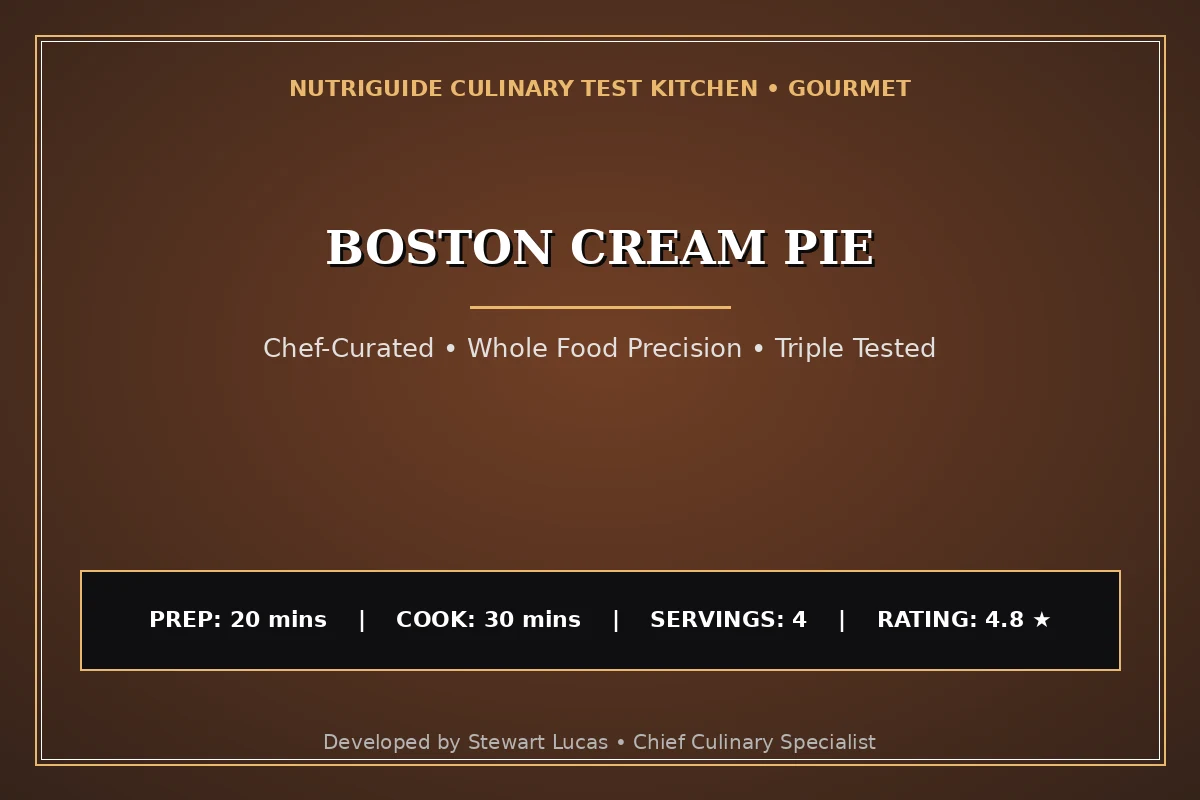 Boston Cream Pie