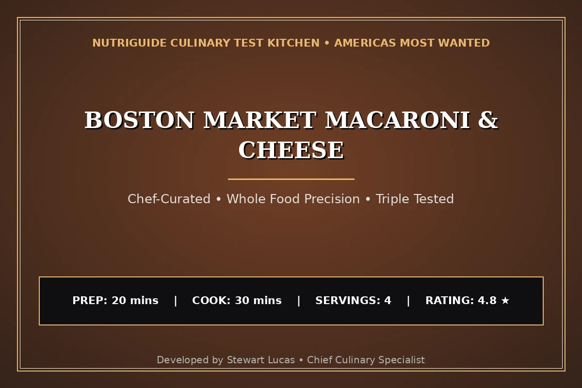 Boston Market Macaroni & Cheese