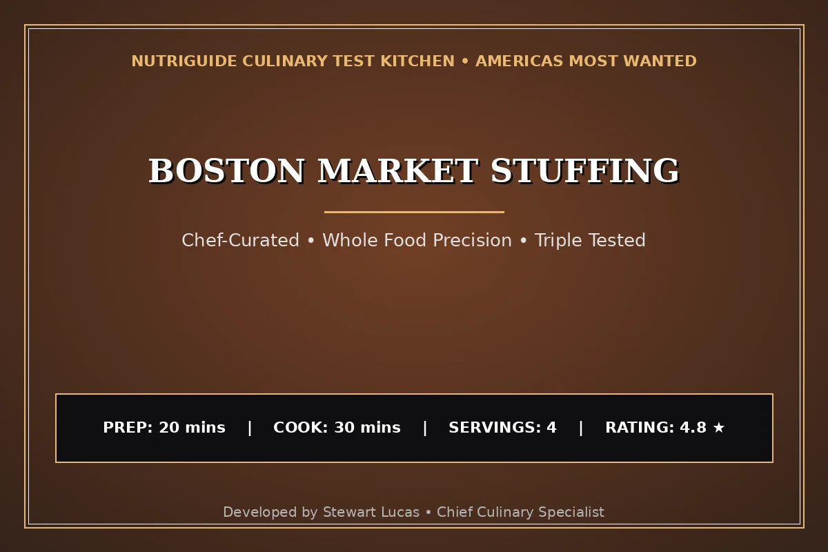 Boston Market Stuffing