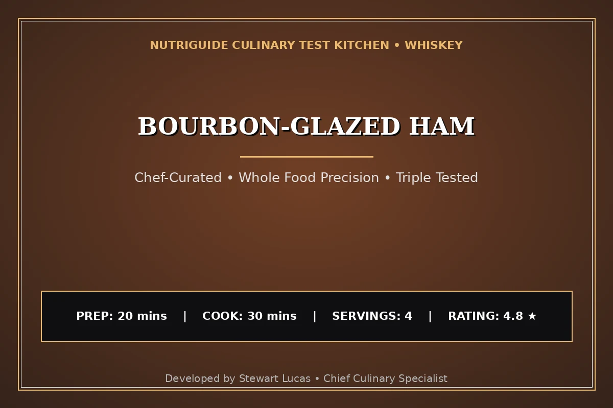 Bourbon-Glazed Ham