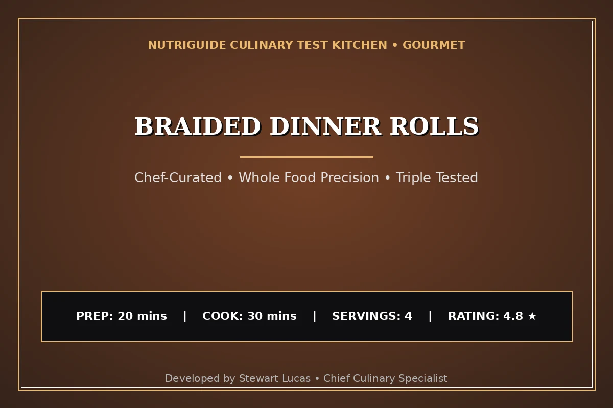 Braided Dinner Rolls