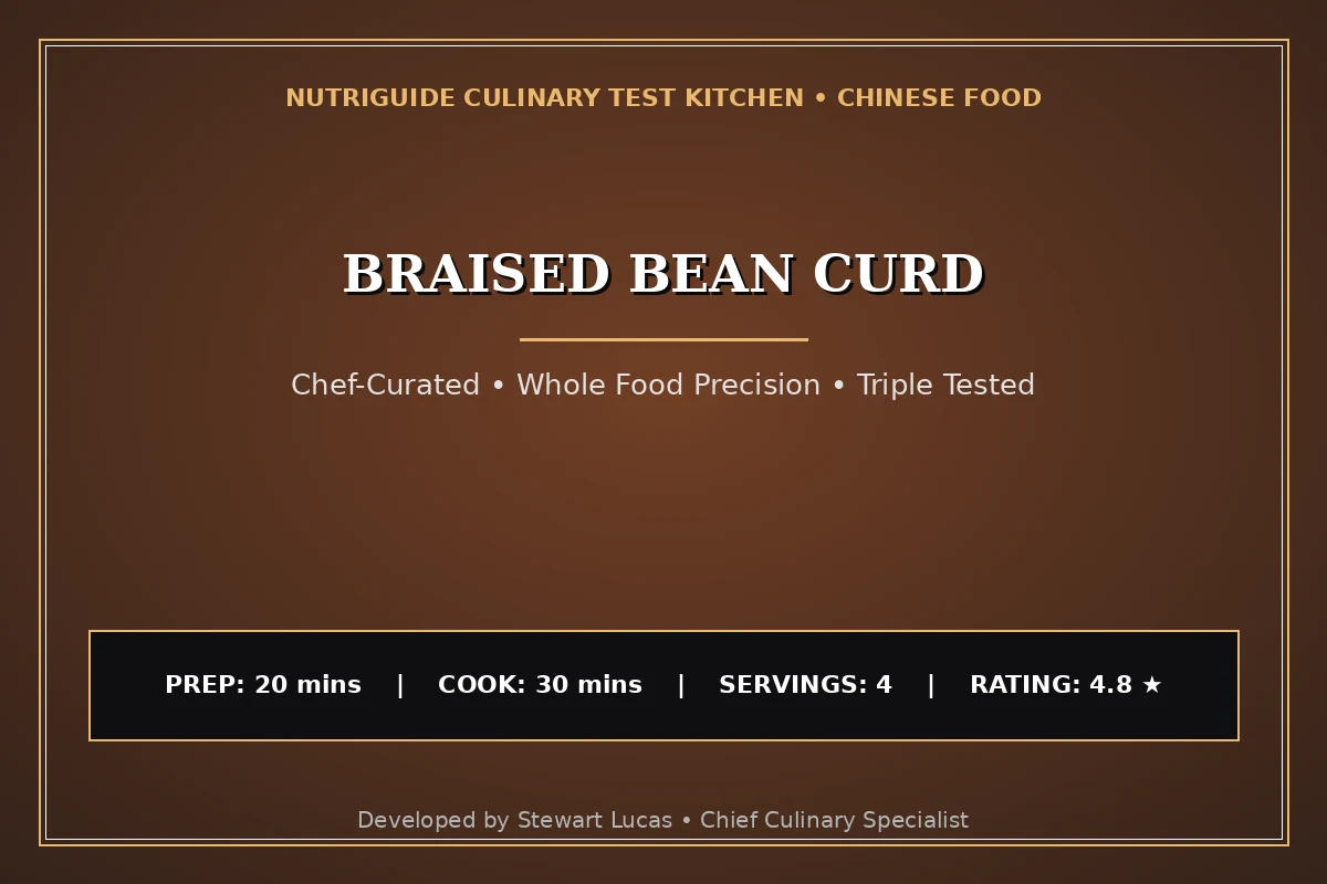 Braised Bean Curd