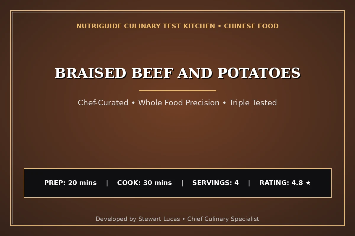 Braised Beef And Potatoes