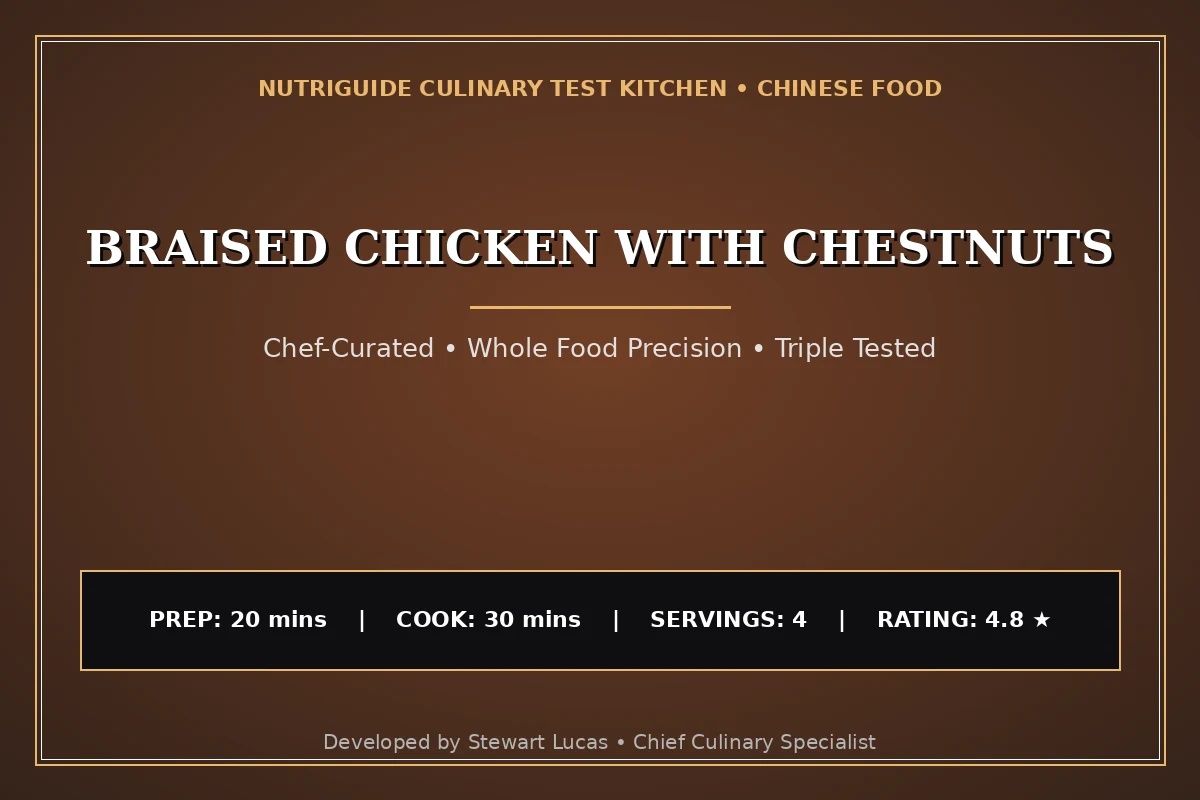 Braised Chicken With Chestnuts