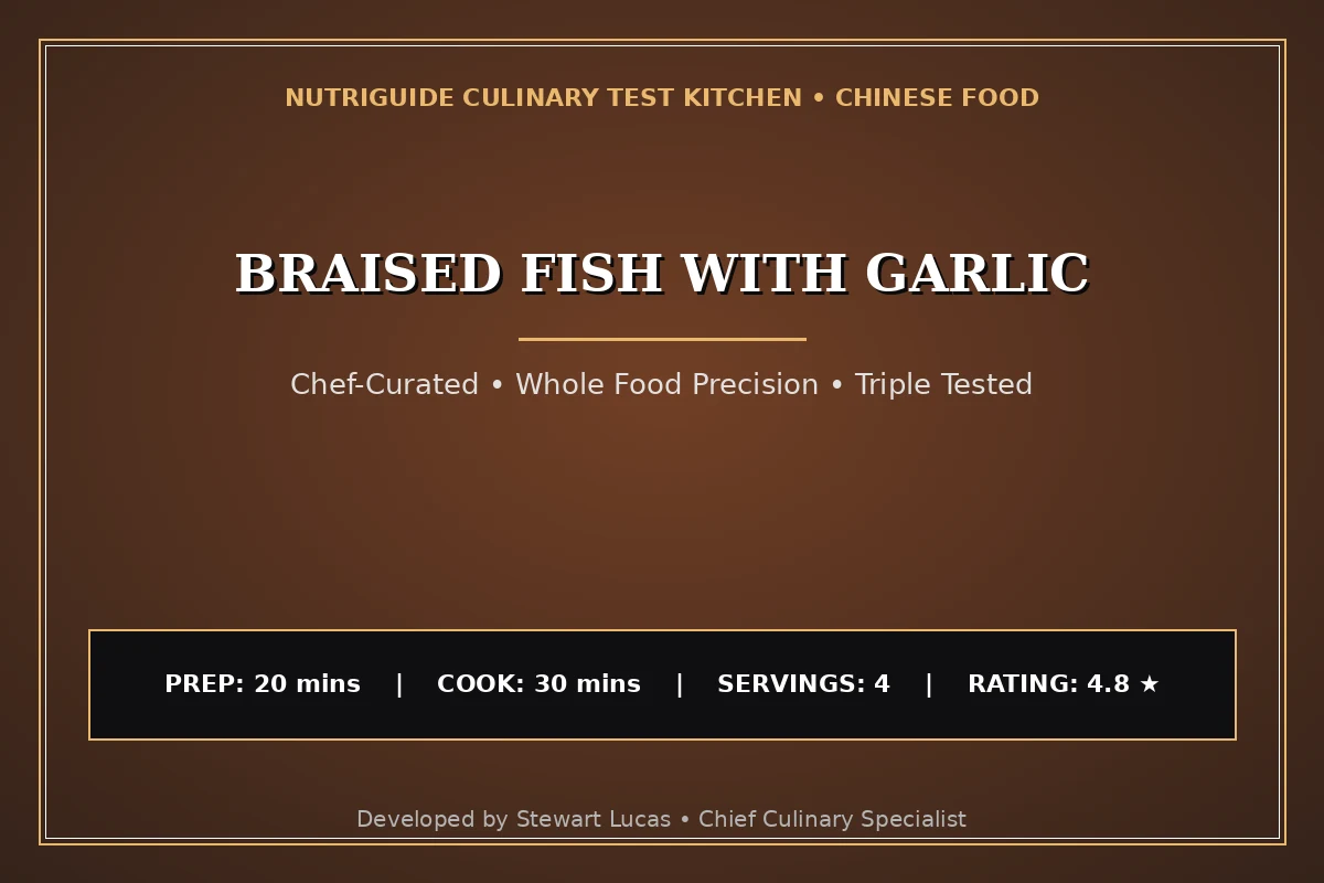 Braised Fish With Garlic