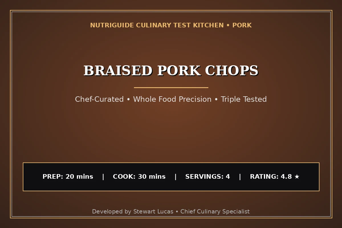 Braised Pork Chops