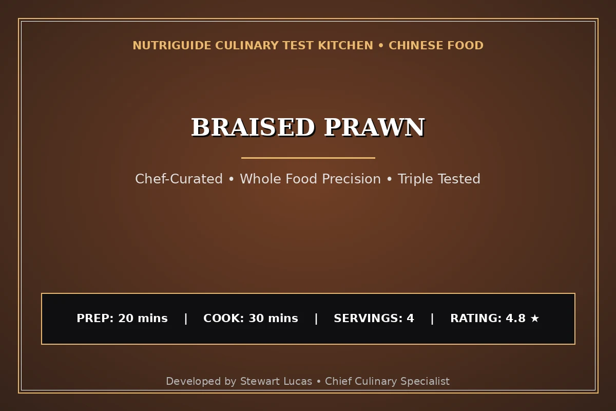 Braised Prawn