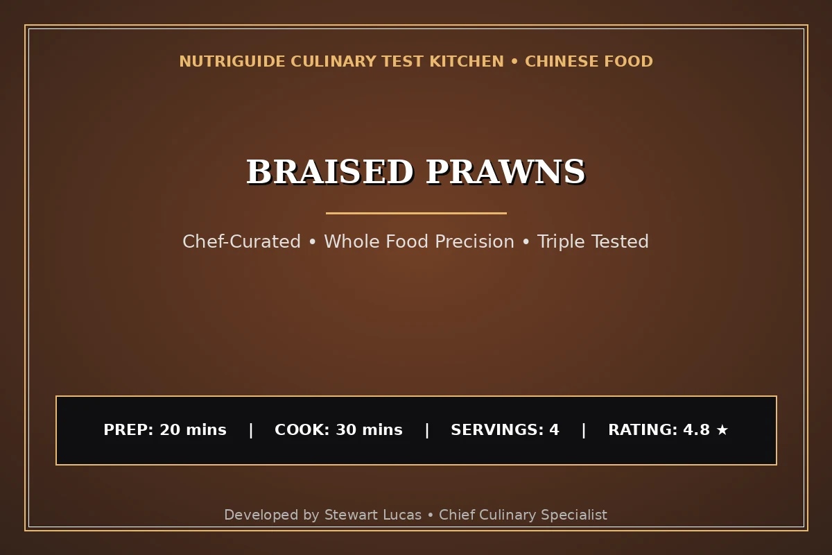 Braised Prawns