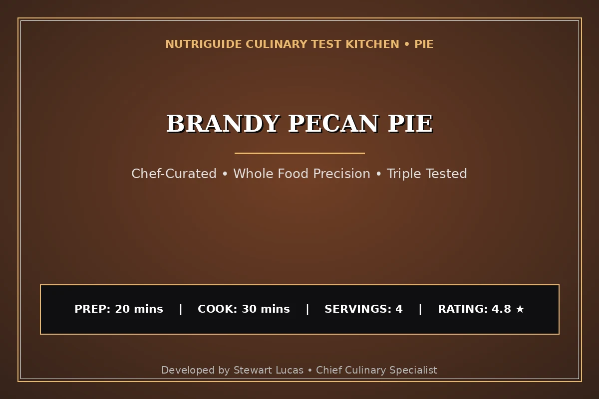 Brandy Pecan Pie