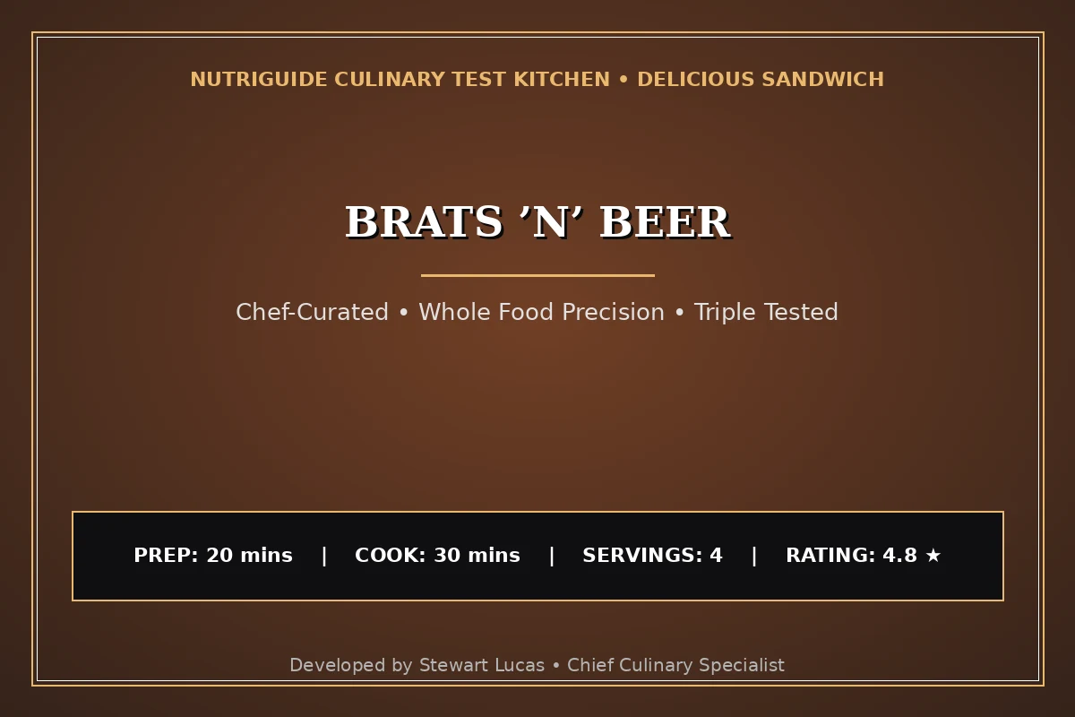 Brats ’N’ Beer