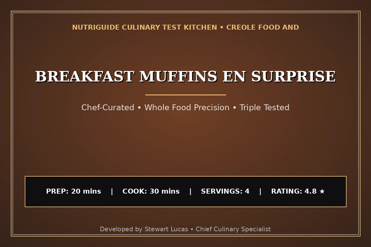 Breakfast Muffins En Surprise