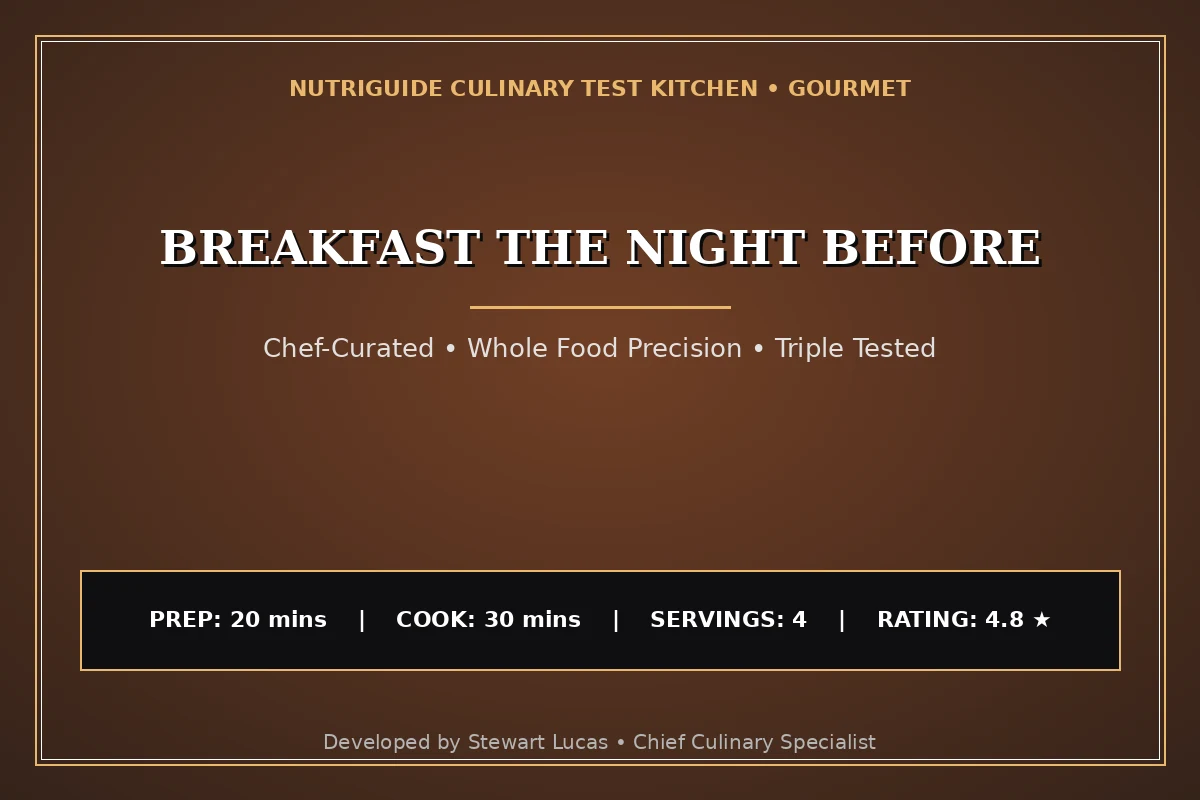 Breakfast The Night Before