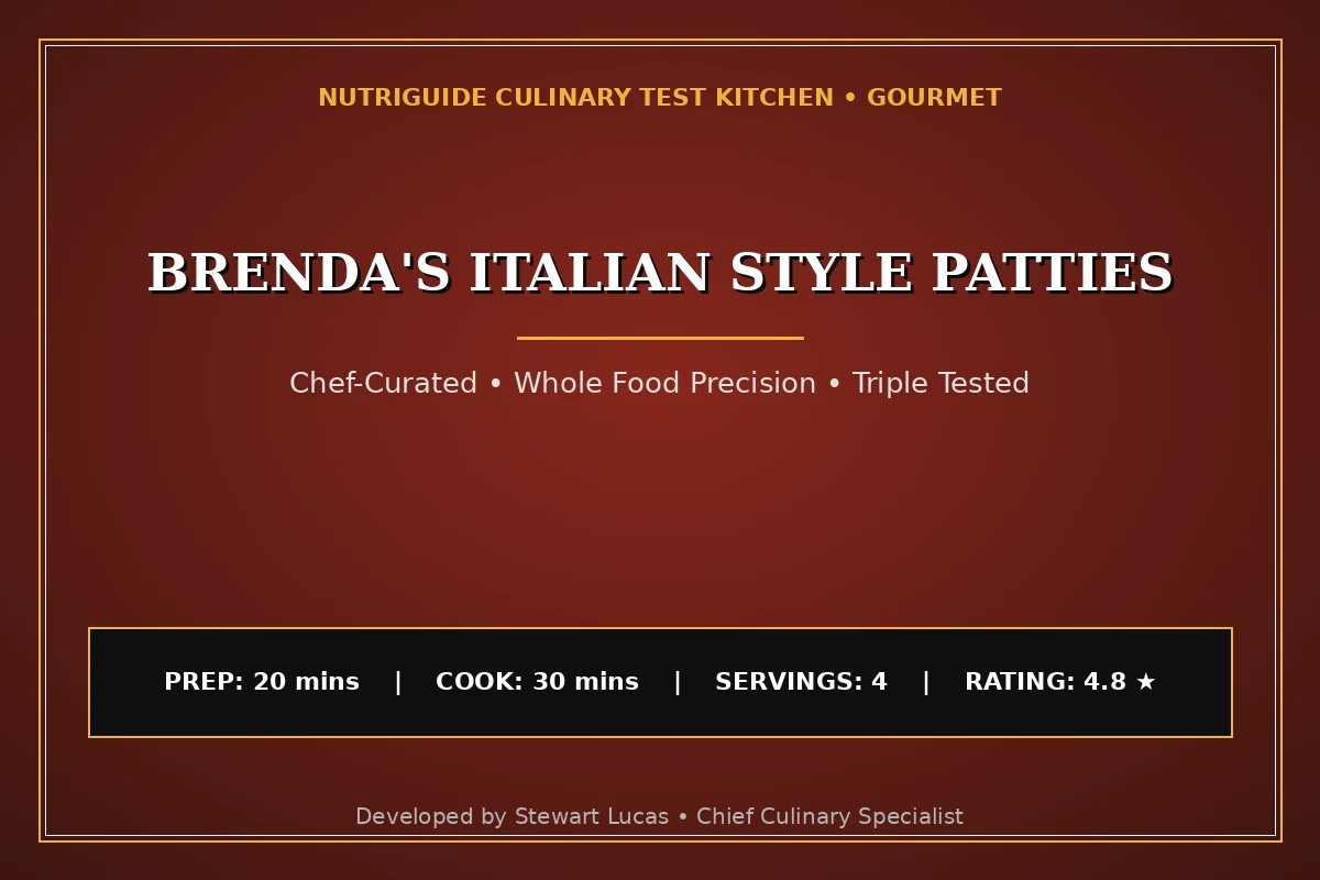 Brenda'S Italian Style Patties