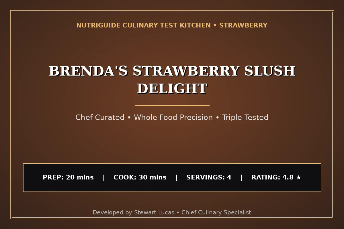 Brenda'S Strawberry Slush Delight