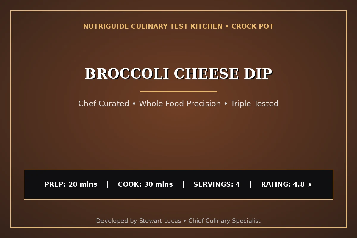 Broccoli Cheese Dip