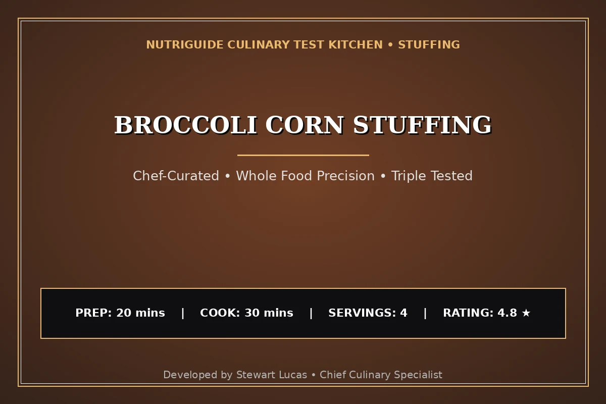 Broccoli Corn Stuffing