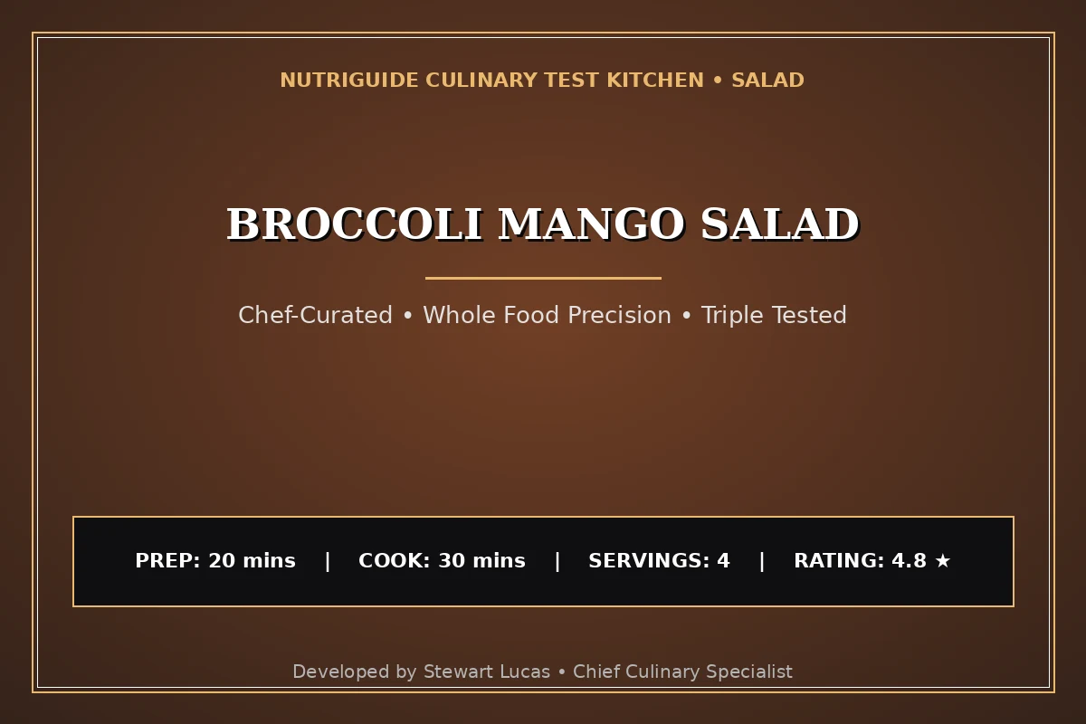 Broccoli Mango Salad