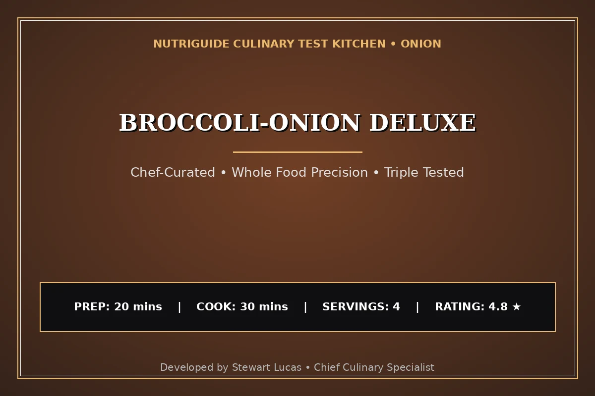 Broccoli-Onion Deluxe