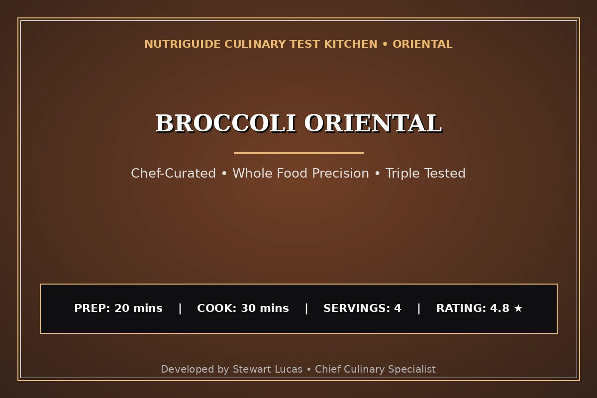 Broccoli Oriental