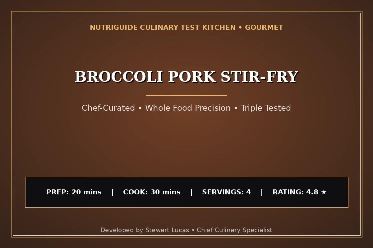 Broccoli Pork Stir-Fry