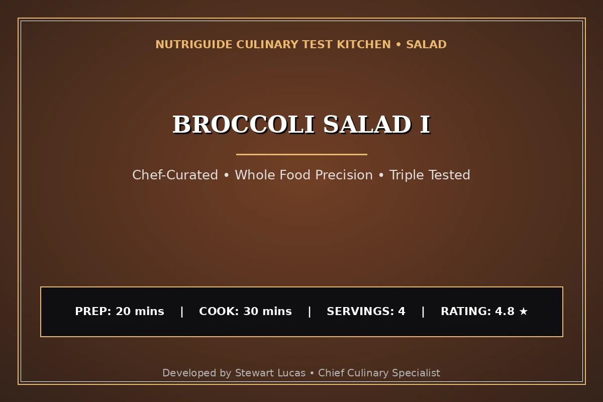 Broccoli Salad I