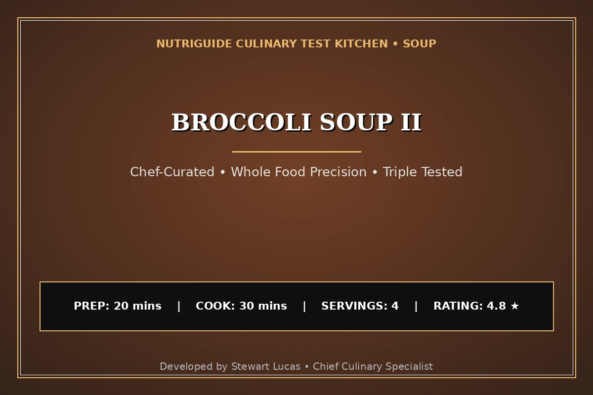 Broccoli Soup Ii