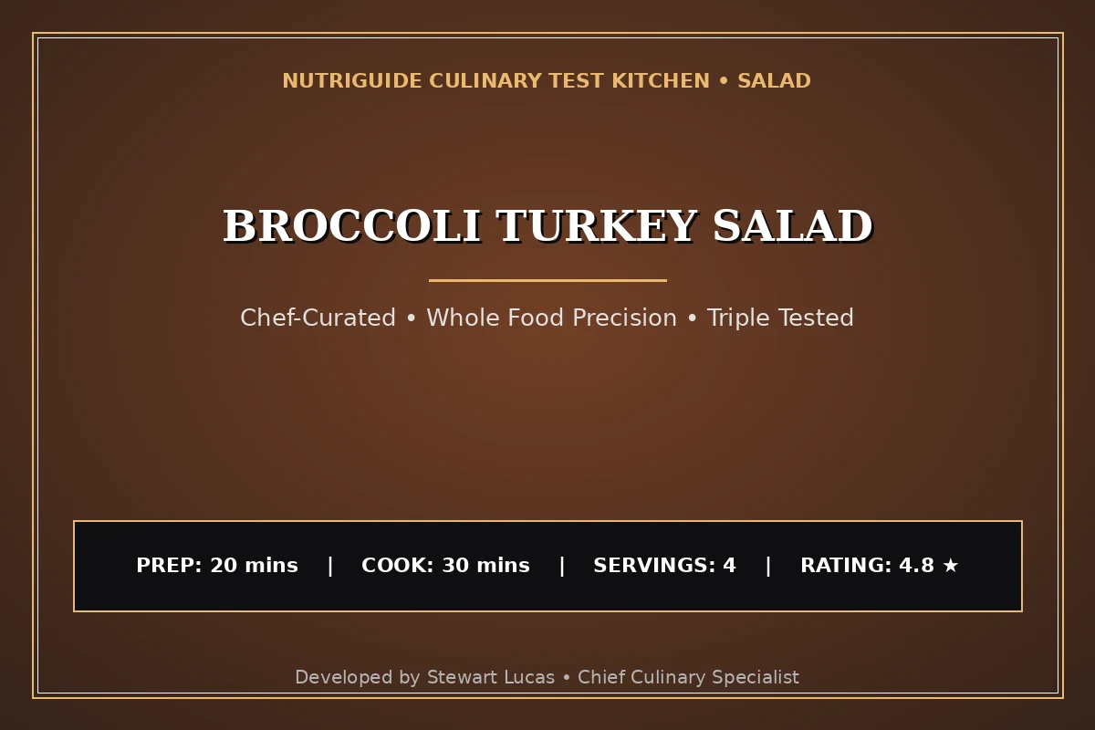Broccoli Turkey Salad
