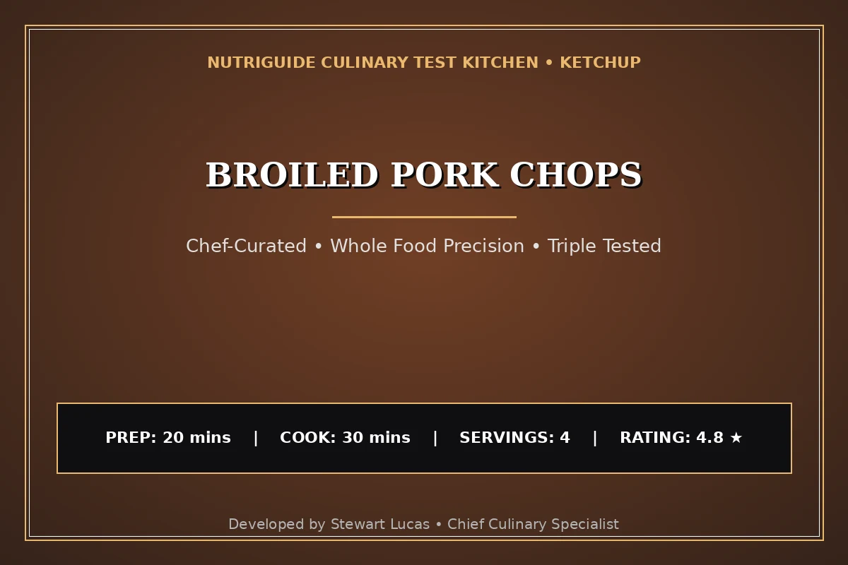 Broiled Pork Chops