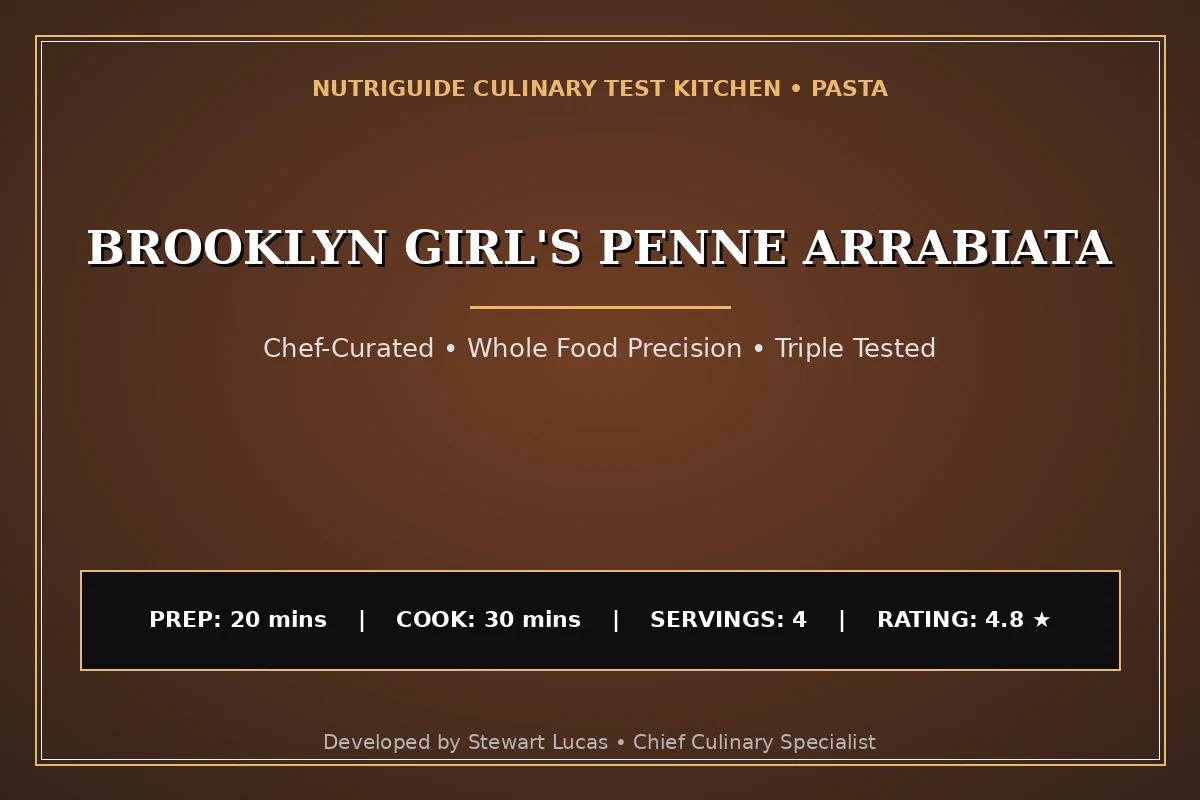 Brooklyn Girl'S Penne Arrabiata