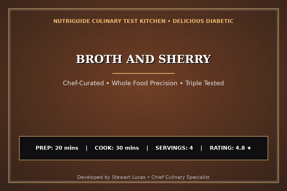 Broth And Sherry