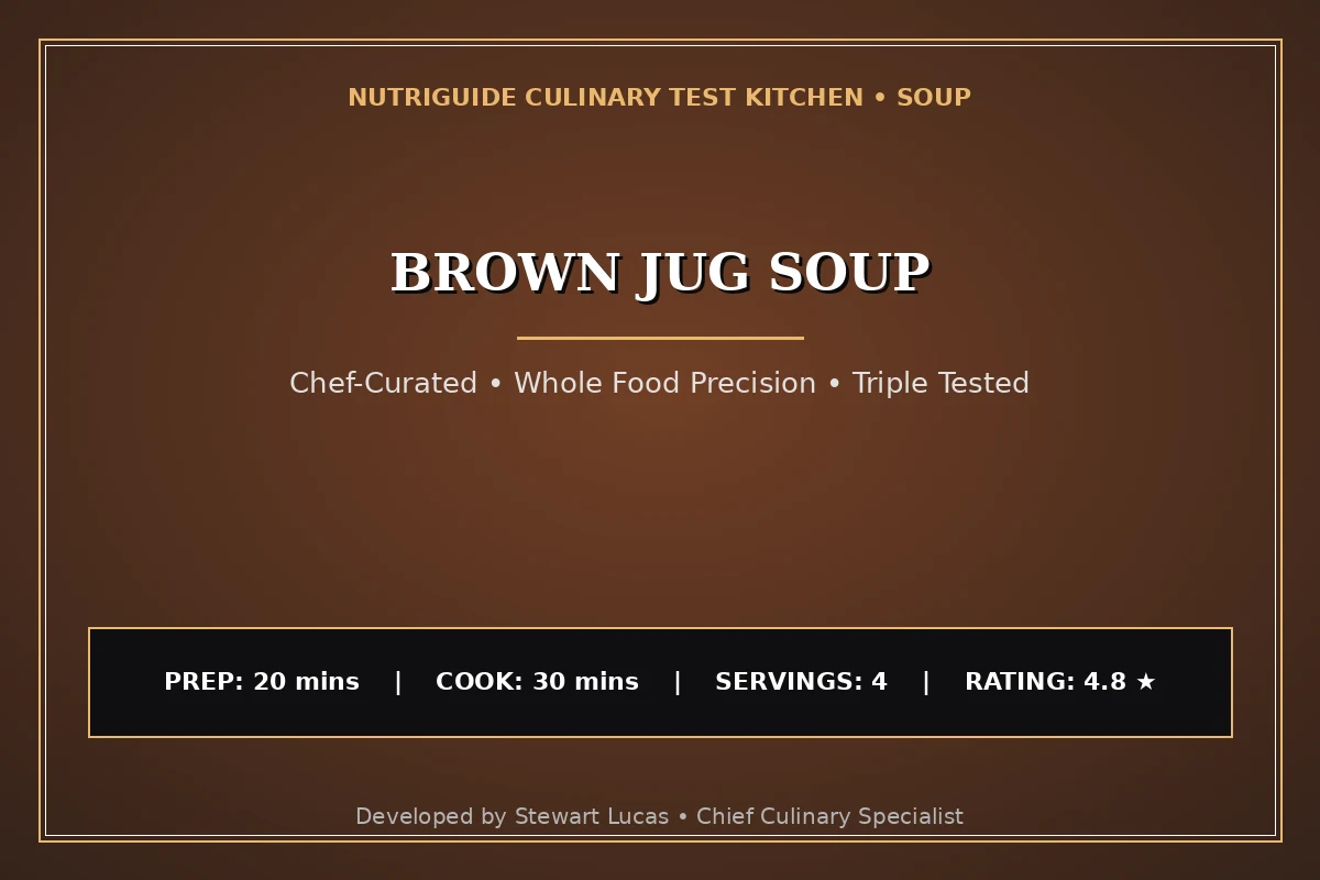 Brown Jug Soup