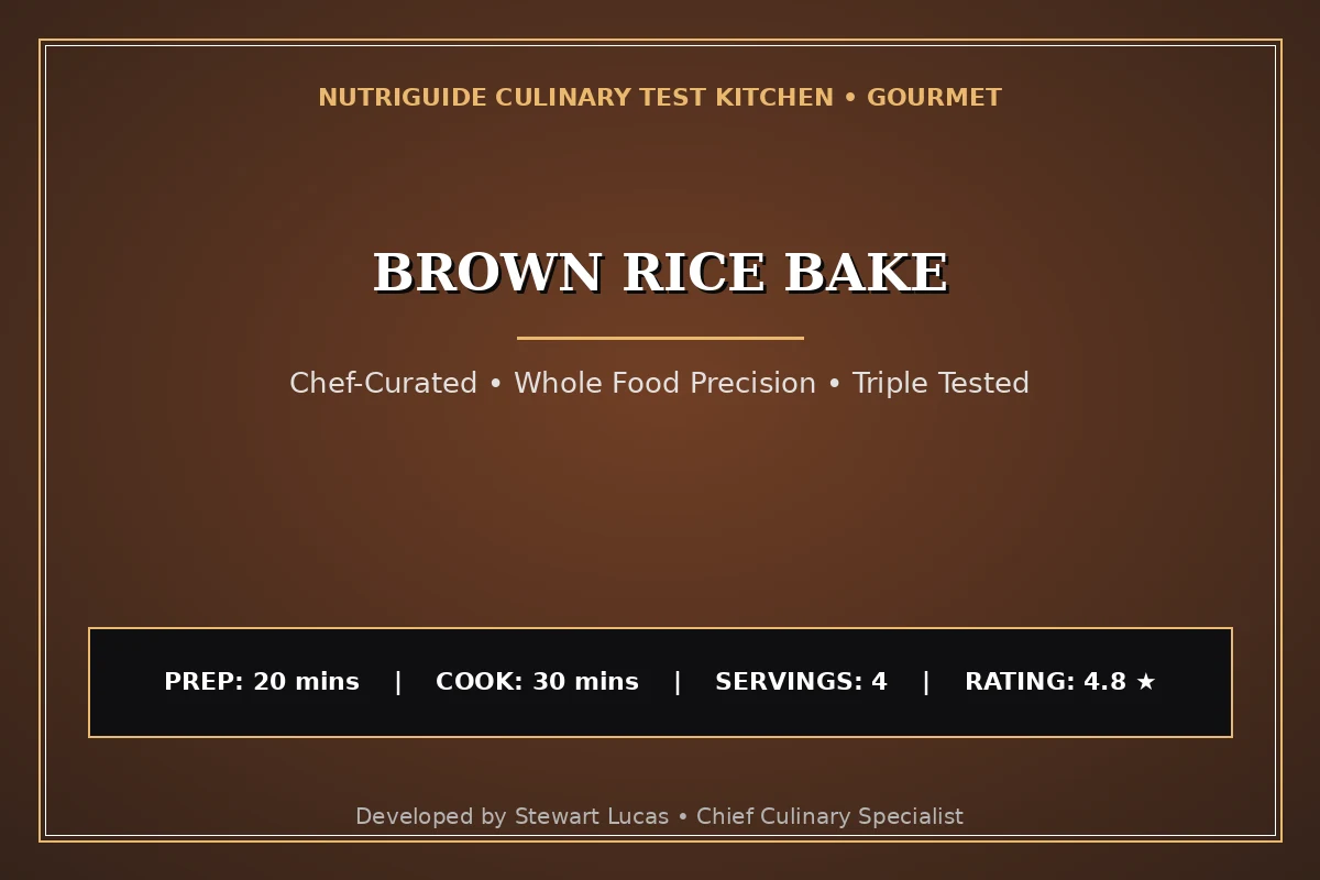 Brown Rice Bake