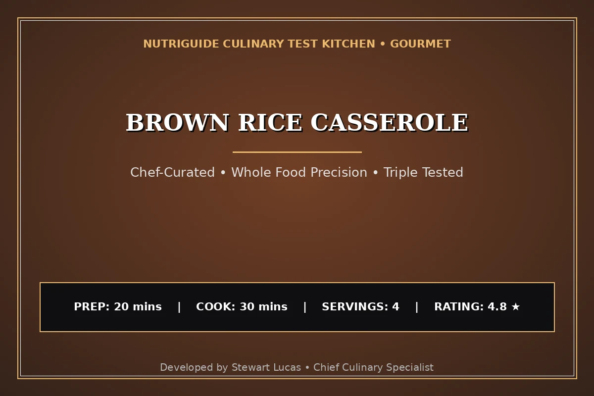Brown Rice Casserole